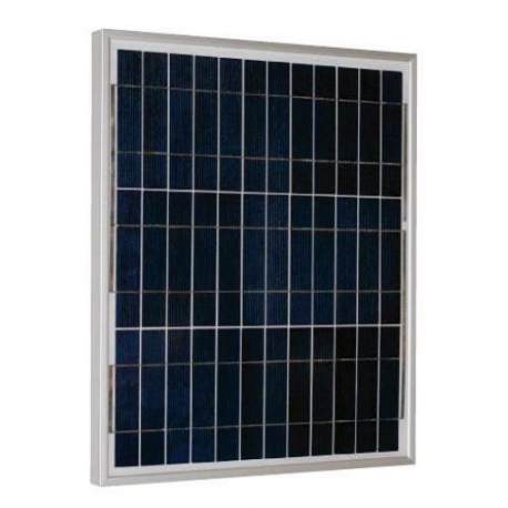 Panel Solar Policristalino 25W-17'4V-1'44A-520X446X30mm-2.4 kg