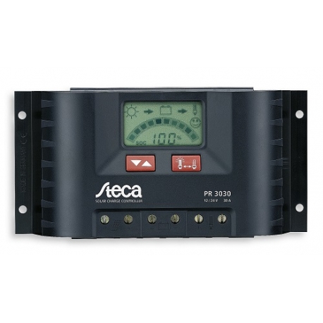  Regulador Solar Steca PR 2020 12/24VDC 20A Automatico LCD