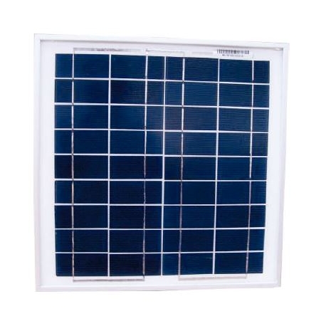 Panel Solar Policristalino 15W-17'4V-0'86A-372X372X30mm-1.6 kg